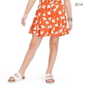 Diane Von Furstenberg X Target- ginkgo cherry skort- size 18 mo